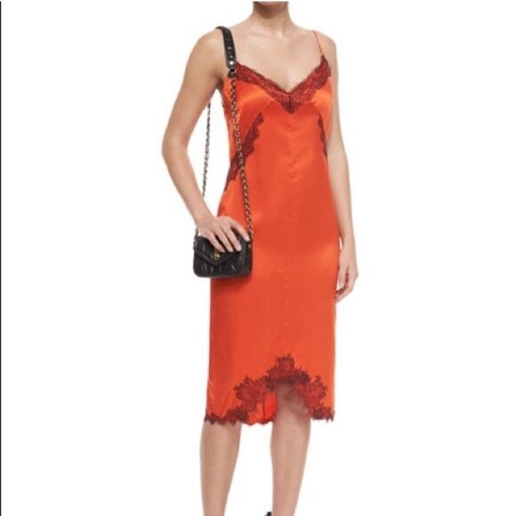 Rag and bone 100% Silk lace Slip Dress - Picture 1 of 13